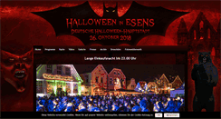 Desktop Screenshot of halloween-esens.de