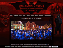 Tablet Screenshot of halloween-esens.de